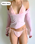 Pink Bow Bottom