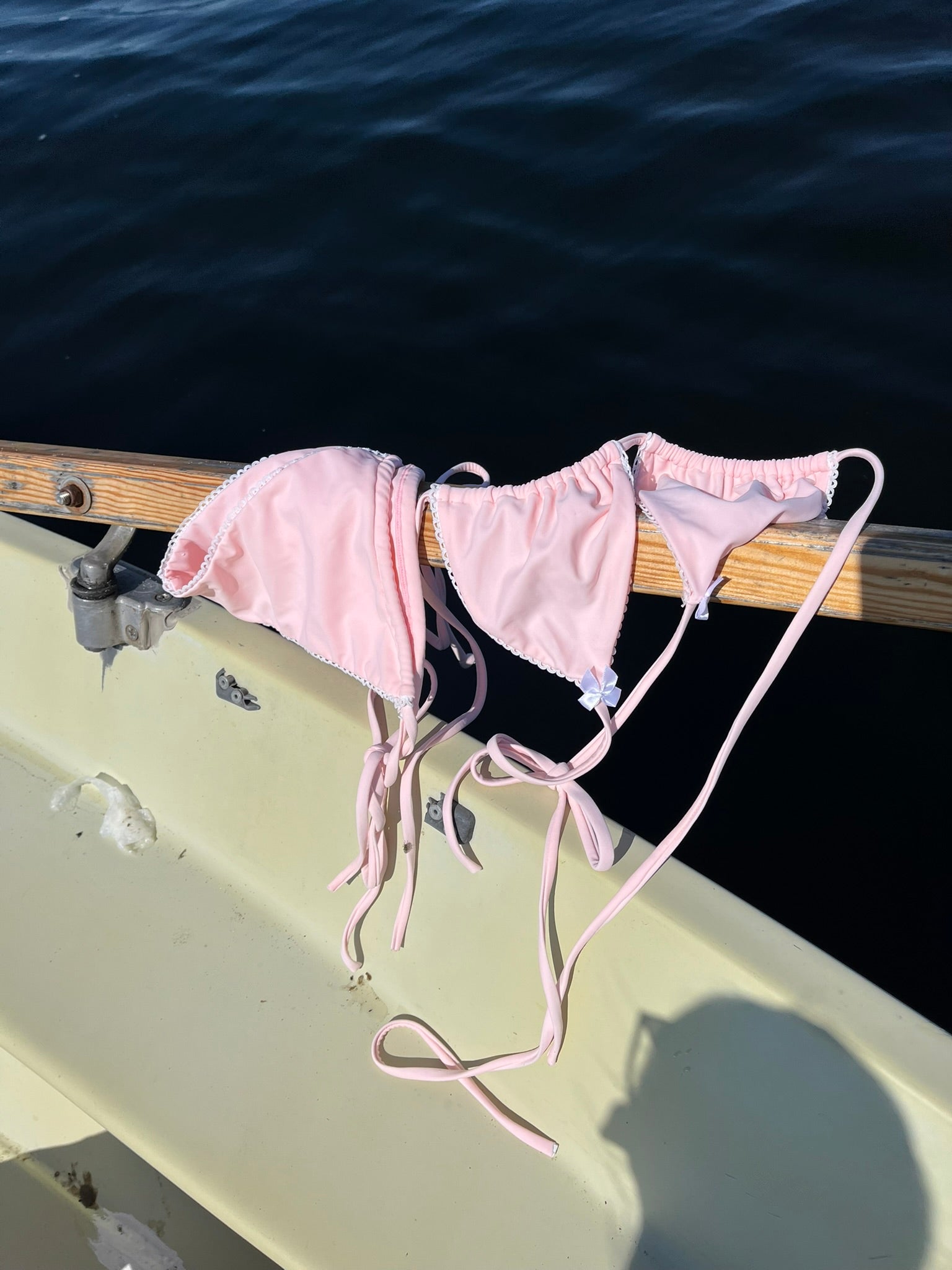 Pink Bow Top