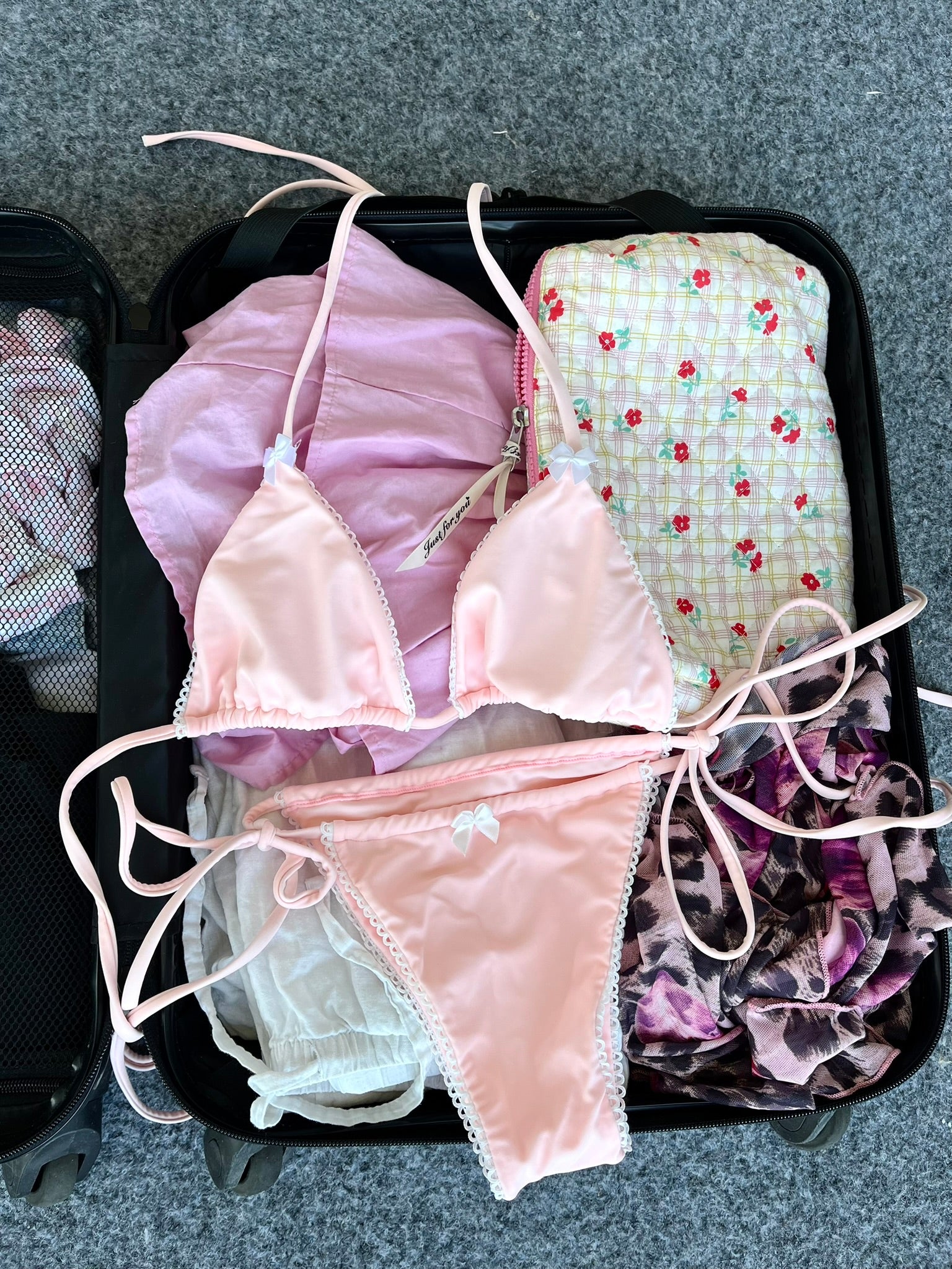 Pink Bow Bottom