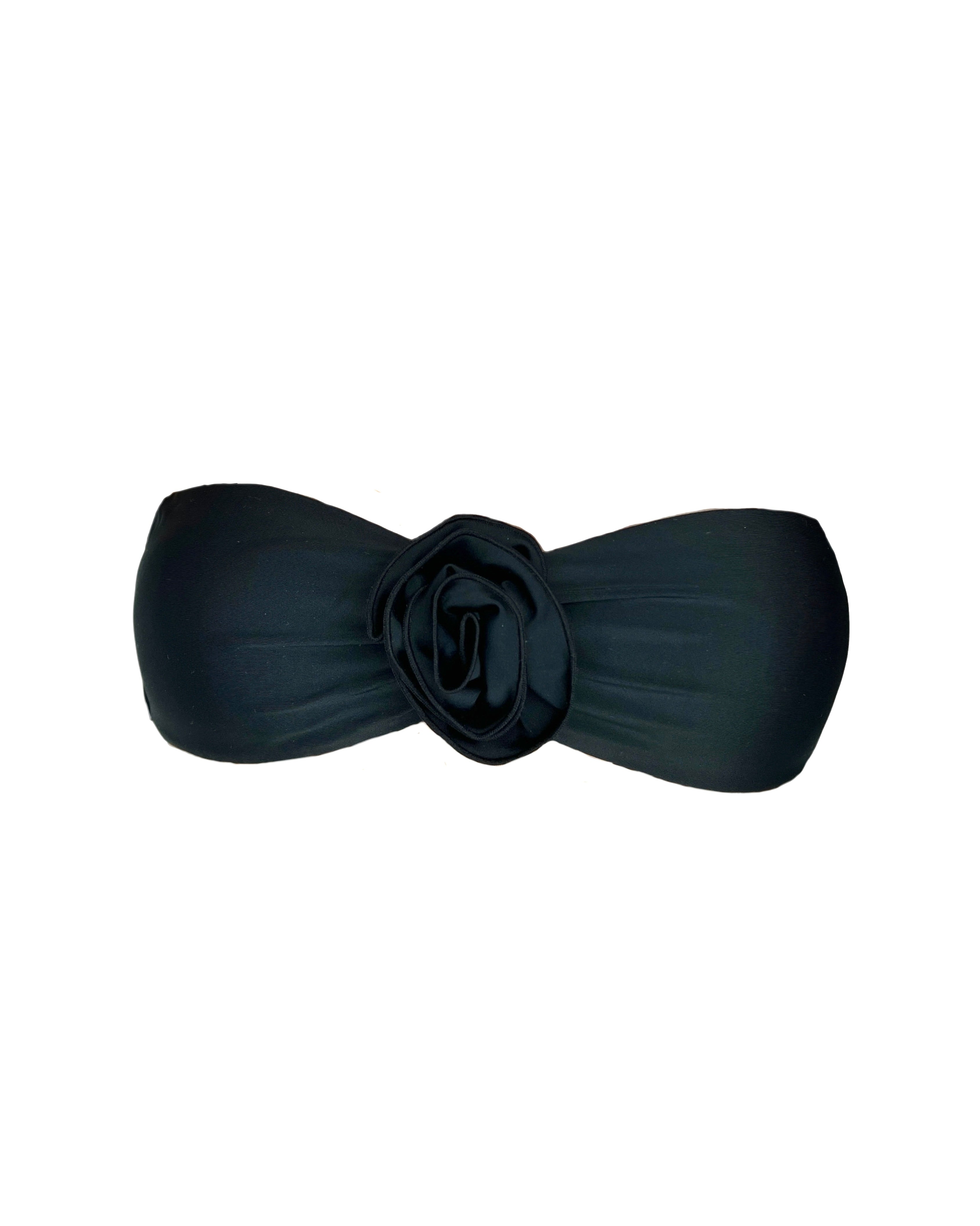 aada olive bikini black rose bikini top
