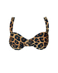 aada olive leopard bikini top